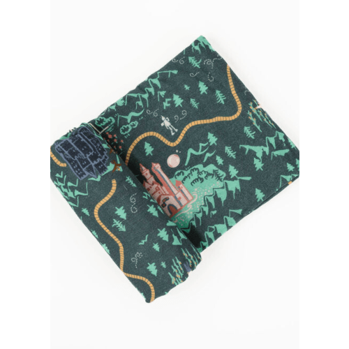 Emerald City Swaddle Blanket