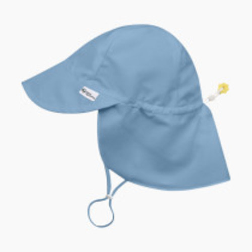 GREEN SPROUTS UPF 50+ Eco Flap Hat - Blue, 0-6 Months