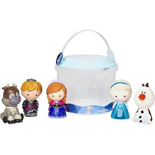 Disney Store Official Bath Set (Frozen) - Kids Bath Accessories with Beloved Disney Characters - Colorful and Fun Bath Time Essentials for Kids - Suitable for All Ages