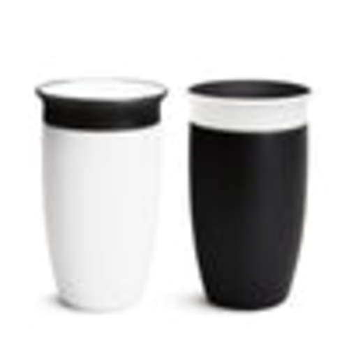 Miracle® 360° Sippy Cup, Limited Edition Black & White, 10oz, 2pk | Munchkin