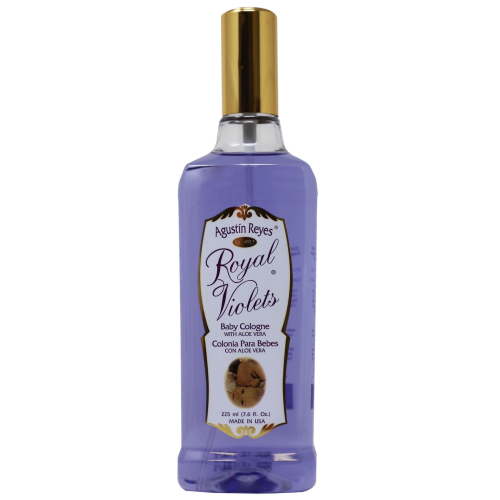 Royal Violets Baby Cologne with Aloe Vera for Sensitive Skin, 7.6 fl oz, Gentle Fragrance