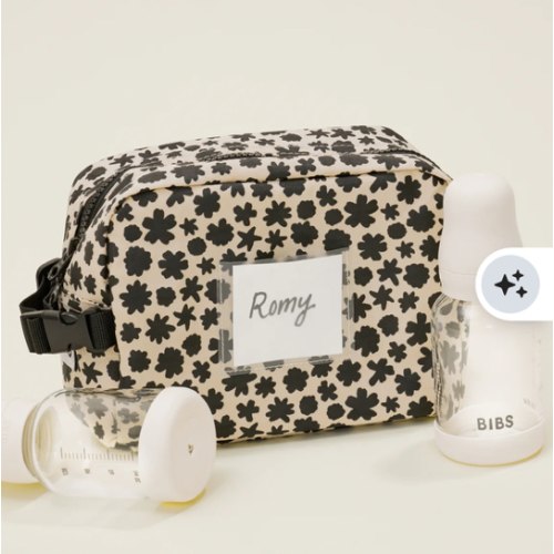 Baby Bottle Cooler Bag For Breast Milk Storage Fits Inside Diaper Bag | Sunshine Dots - Storq by Kindred Bravely