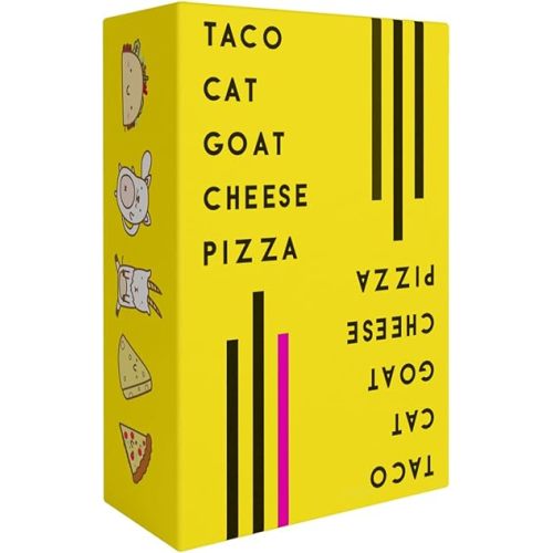 Taco Cat Goat Cheese Pizza Wildly Entertaining Card Game for Family and Group Game Night | Easy to Learn and Play with 10-15 Minute Rounds | Fun for Kids, Teens, Adults, and Families | 2-8 Players