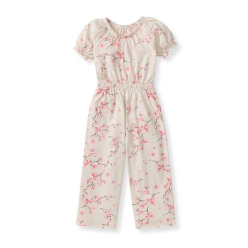 Cherry Blossoms Girl Jumpsuit – Burt's Bees Baby