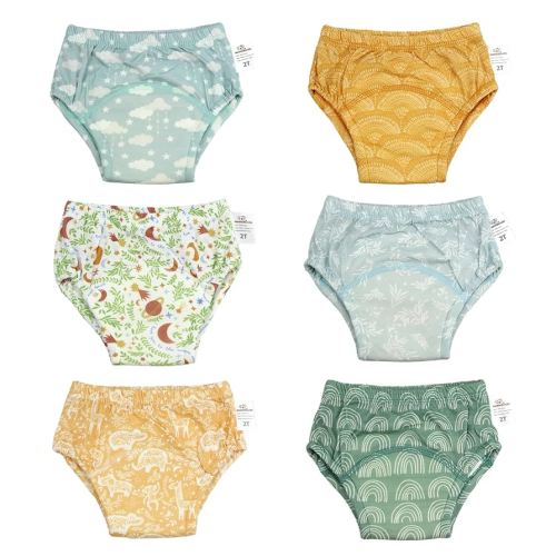 Mama Koala Toddler Potty Training Pants Potty Training Underwear for Boys and Girls - 6 Pack - 2T
