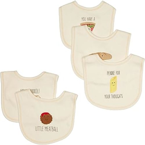 Touched by Nature Unisex Baby Organic Cotton Bibs
