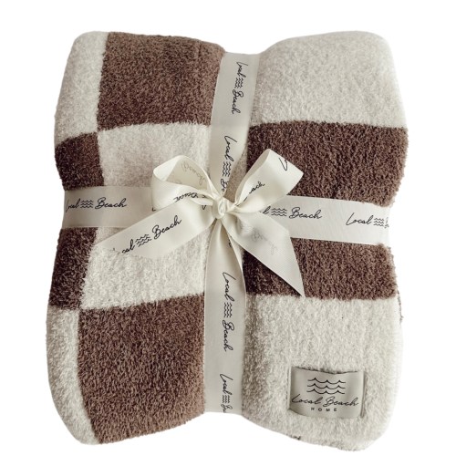 Baby Checker Luxe Blanket