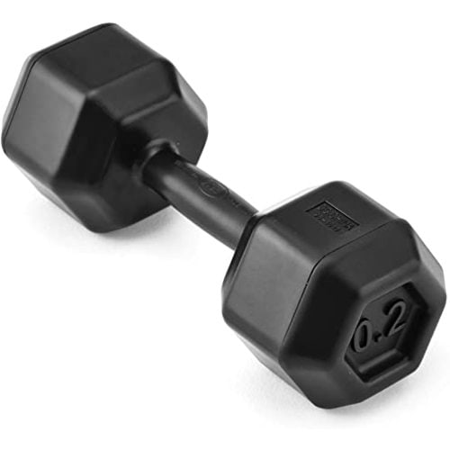Genuine Fred BUFF BABY Dumbbell Rattle Engaging and Sensory Rich Toy, Lightweight and Easy to Hold, Fun Gift for Fitness Enthusiast and New Parents
