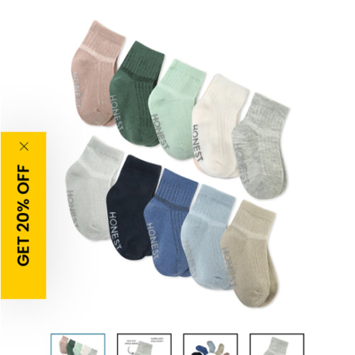 Multipack Cozy Socks Sustainably Made for Baby & Toddler | Honest Baby Clothing