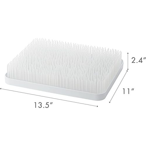 Boon Lawn Countertop Baby Bottle Drying Rack - White