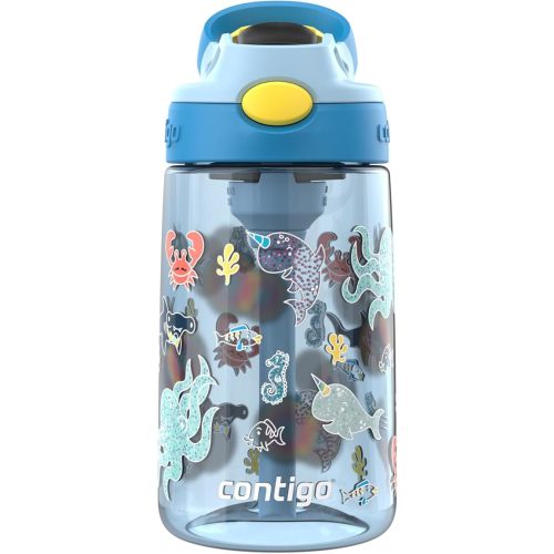 Contigo Kids Water Bottle with Redesigned AUTOSPOUT Straw, 14 oz