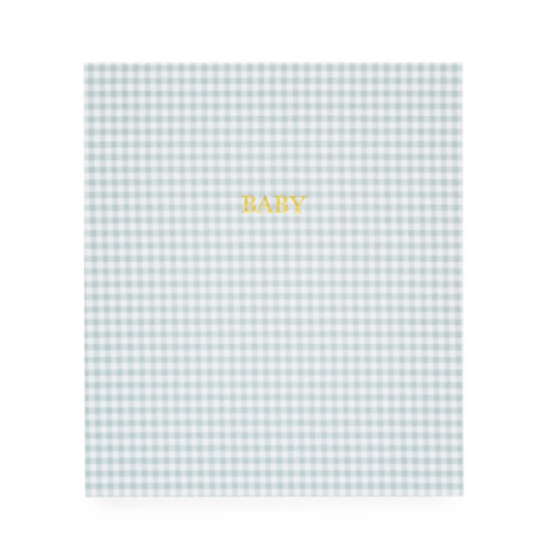 Baby Milestone Book, Chambray | Sugar Paper