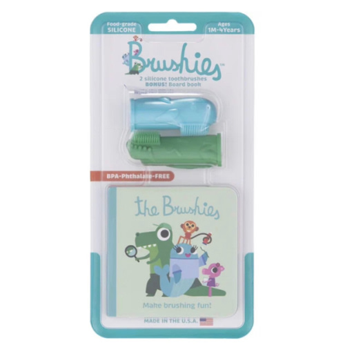 Chomps & Willa Two Pack with Mini Book - Brushies | Maisonette