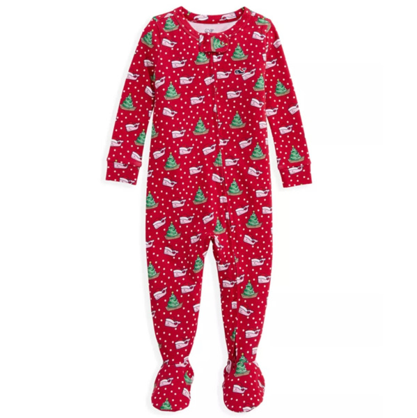 Baby Whale Printed Footie