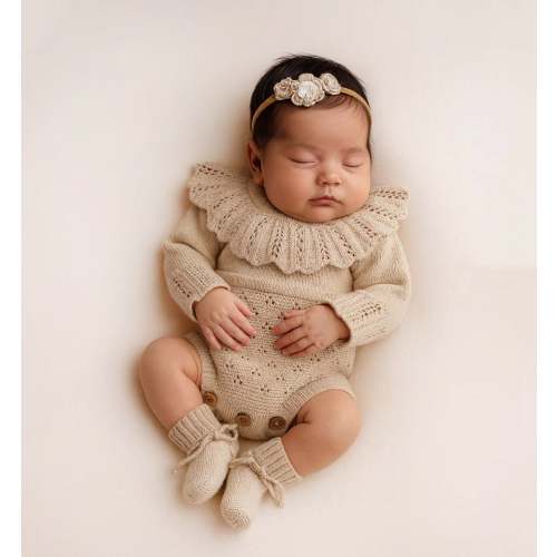 Zori Romper – Olive and Cradle