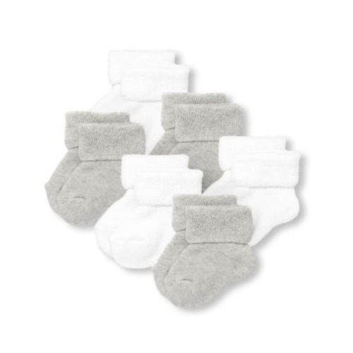 Unisex Baby Turn Cuff Socks 6-Pack - Multi clr