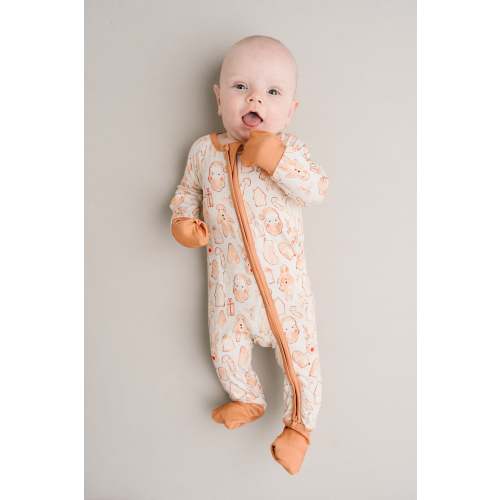 Gingerbread Joy Bamboo Sleeper