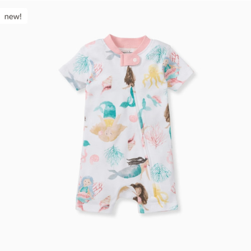 Magical Mermaids Organic Baby Sleeper Romper – Burt's Bees Baby - 3-6M