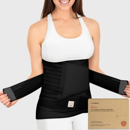 Keababies 3 In 1 Postpartum Belly Support Recovery Wrap, Postpartum Belly Band, Pregnancy Belly Support Band