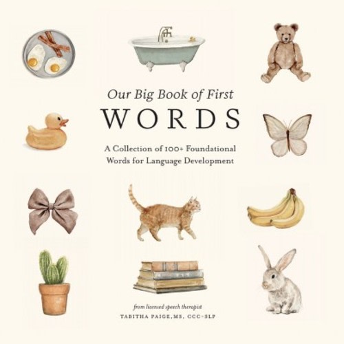 Our Big Book of First Words - (Our Little Adventures) by Tabitha Paige (Board Book)