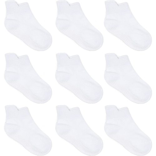  Zaples Baby Non Slip Grip Ankle Socks with Non Skid Soles for  Infants Toddlers Kids Boys Girls: Clothing, Shoes & Jewelry