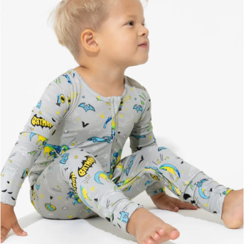 Batman Bamboo Convertible Footie
