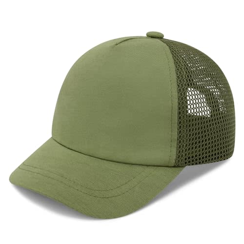 Baby Baseball Cap with Mesh Toddler Baseball Hat Infant Baseball Cap Baby Ball Cap Toddler Hat Kids Baseball Cap UPF 50+