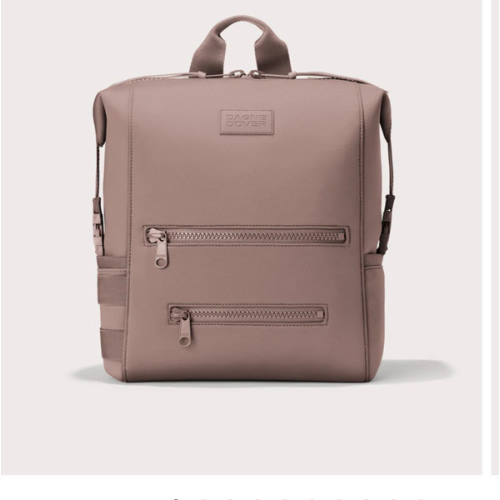 Indi Diaper Backpack in mauve , large