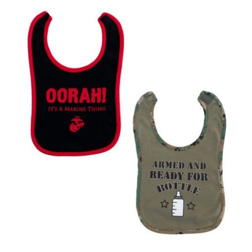 Marine Corps Infant Bibs (2-Pack) - Devil Dog Depot