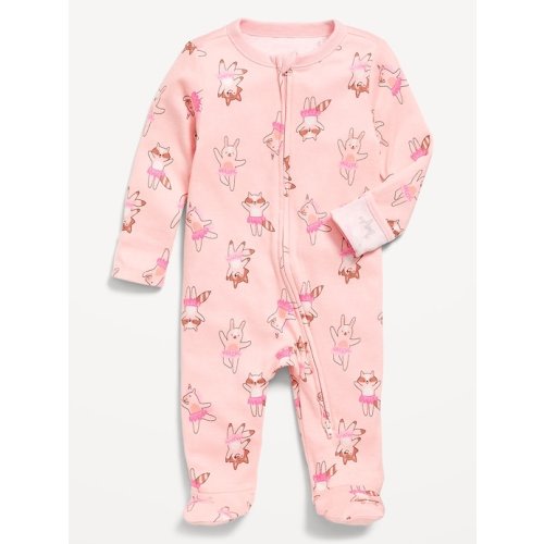 2-Way-Zip Sleep & Play Footed One-Piece for Baby | Old Navy