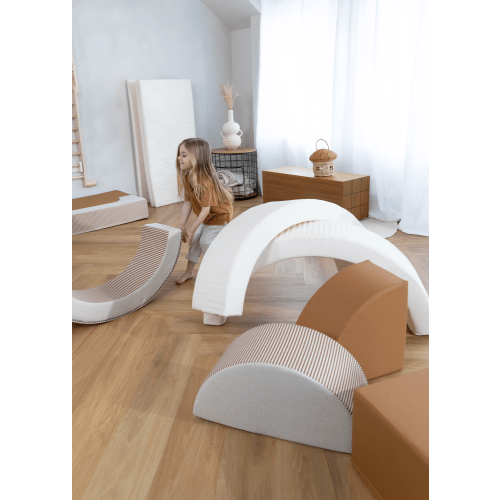 Soft Play Blocks Set and Ball Pit - Shades of Day (6pcs)