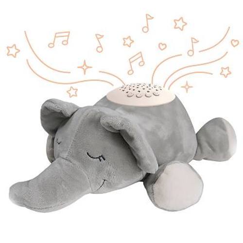 Pure Enrichment PureBaby™ Sound Sleepers Portable Sound Plush Elephant Sleep Aid Machine & Star Projector