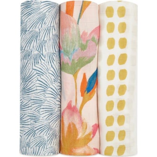 3-Pack Silky Soft Swaddling Cloths