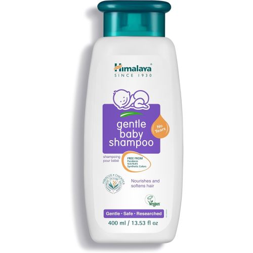 Himalaya Gentle Baby Shampoo for Baby-Soft Hair & Scalp Soothing Moisture, 13.53 oz…