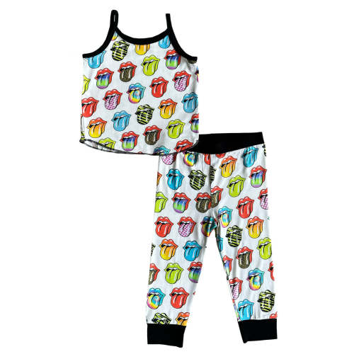 Rolling Stones Thermal Bamboo Tank Set