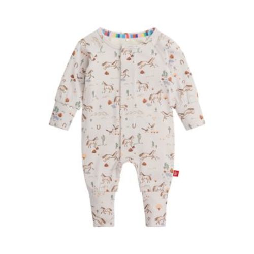 Baby Girls Born to Run Coverall