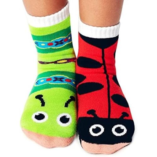 Pals Cool Outdoor Mismatched Animals Kids Socks, Durable & Cozy Pairs for Boys and Girls, Funny, Crazy, & Funky, 1 Pair