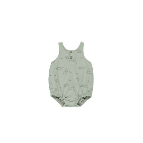 Sleeveless Bubble Romper - Dino – Green Bean Baby Boutique