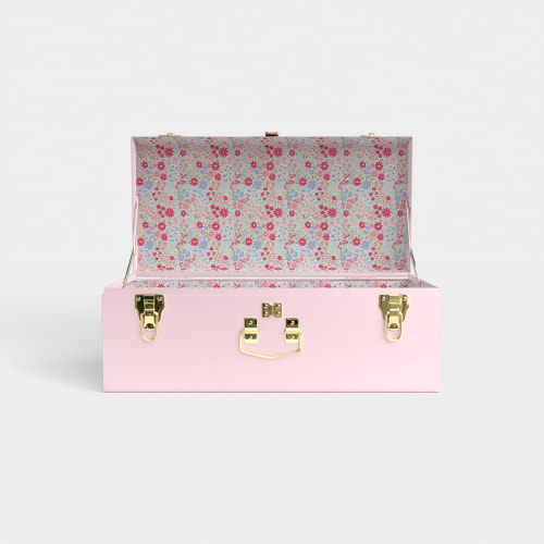 Petite Trunk - Pink - Petal Pop / Embroidery