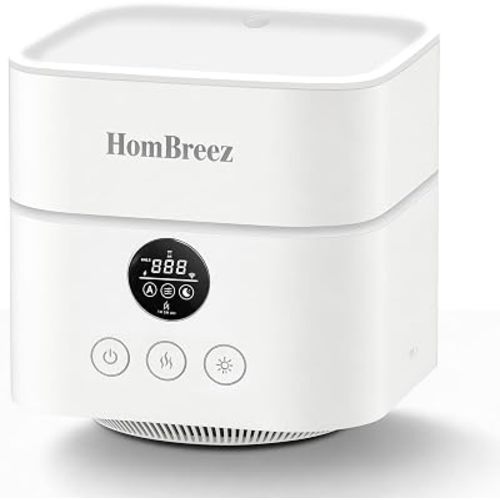 Humidifier and Air Purifier in one, H13 True HEPA Filter, 1100ML Water Tank, Quiet Cool Mist Top Fill Essential Oil Diffuser for Baby Room