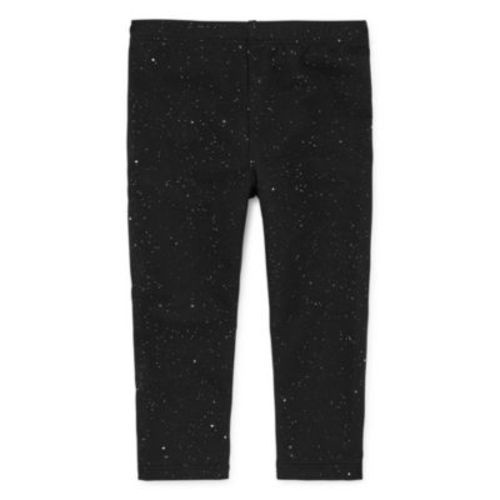 Okie Dokie Baby Girls Knit Full Length Leggings