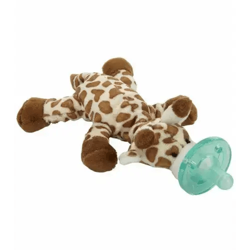 Wubbanub Pacifier-Baby Giraffe | Traveling Tikes
