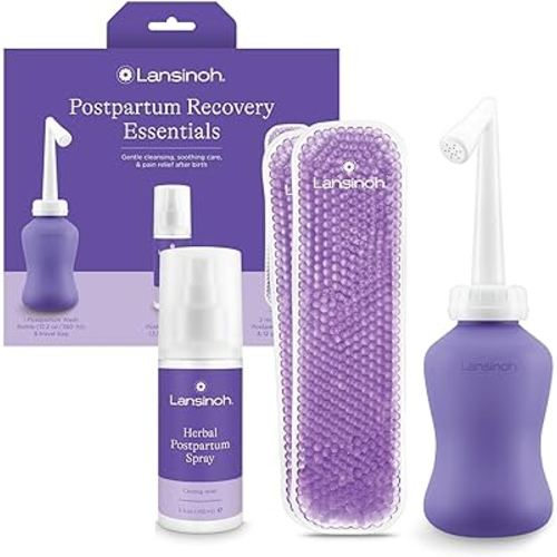 Lansinoh Postpartum Essentials Recovery Bundle, Postpartum Care Kit