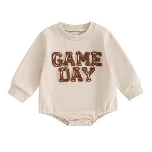 Unisex Baby Long Sleeve Game Day Bodysuit
– The Trendy Toddlers