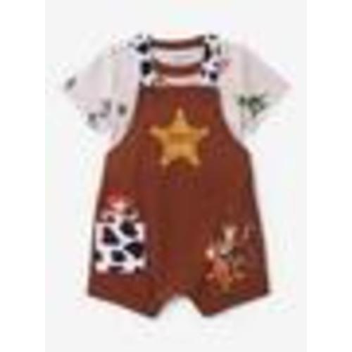 Disney Pixar Toy Story Sheriff Badge Infant T-Shirt & Overall Set- BoxLunch Exclusive | BoxLunch