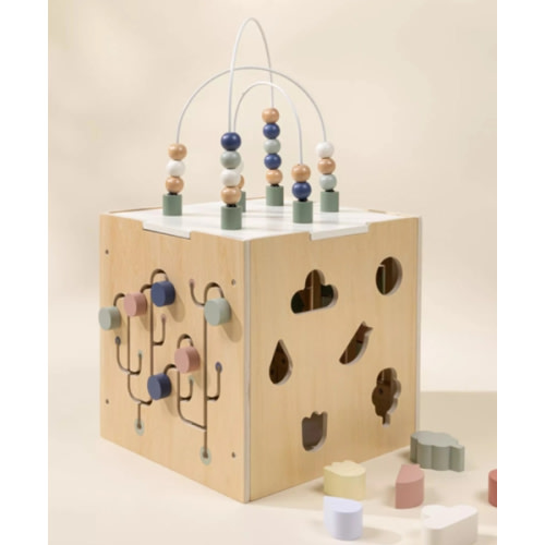 Coco Village - Wooden Activity Cube | The Nest