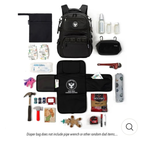 Dude Dad Diaper Bag