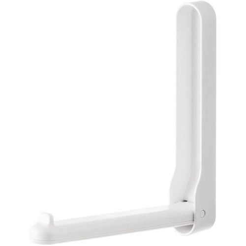 esowemsn 2PCS Plastic Wall Mounted Hanger Organizer Foldable Clothes Hanger Storage Rack Multi-Used Clothespin Hanger Rack for Bathroom,Bedroom,Balcony and Closet