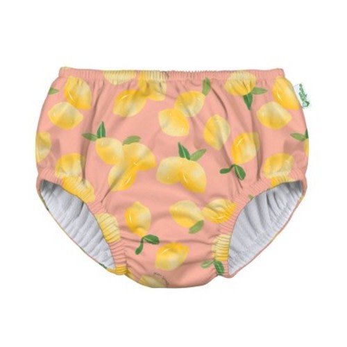 Green Sprouts Baby Pull-up Reusable Swim Diaper - Orange 12m
