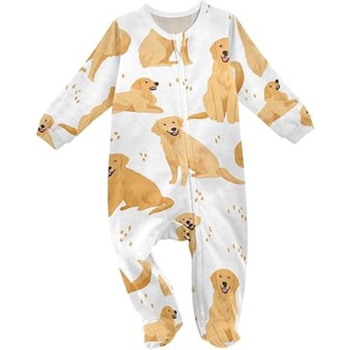 Baby Sleepers Newborn Baby One-Piece Footies for Girl Boy